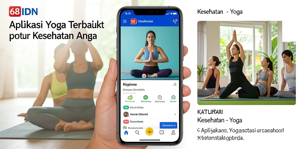 Tampilan antarmuka aplikasi Yoga 68IDN yang menarik dan mudah digunakan.