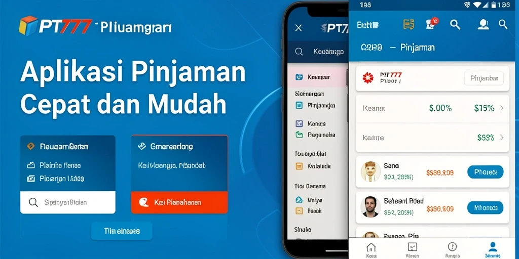 Screenshot utama PT777 menampilkan antarmuka pengguna yang sederhana dan fungsional.